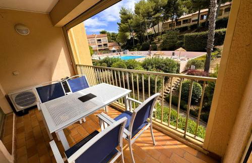 T2 avec piscine et accès privé à la mer - Foto 3