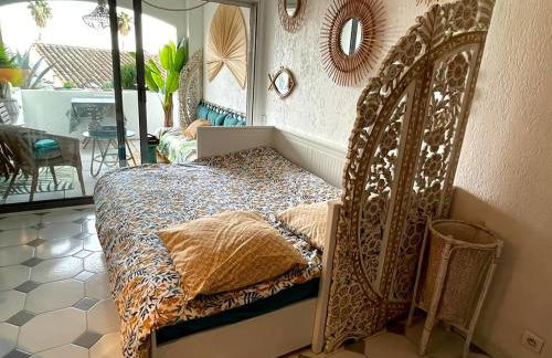 Studio with balcony in Antibes with AC - Foto 3