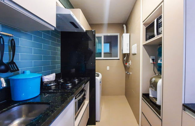 Beach Way Charmoso Pé na Areia 2 quartos 6 pessoas By DM Apartments - Foto 13