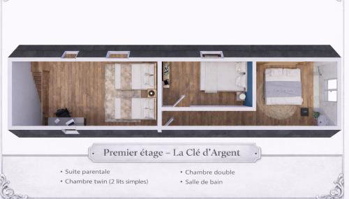 La Cle d Argent Elegante Maison Normande avec Jacuzzi et Jardin - Foto 4