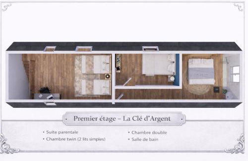 La Cle d Argent Elegante Maison Normande avec Jacuzzi et Jardin - Foto 4