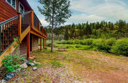 Deck and Mtn Views! Family A-Frame Cabin in Bailey - Foto 27