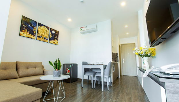 Zona de estar del vestíbulo