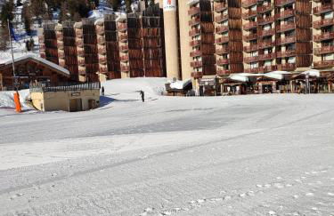 Studio transformé en 2 pièces avec cloison amovible sur La Plagne Bellecôte - Foto 18