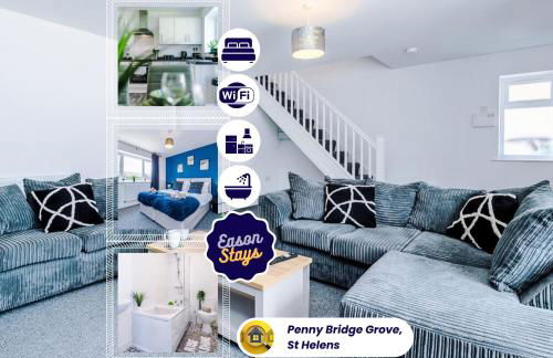 4 BDR House By Eason Stays Short Lets St Helens - Foto 41