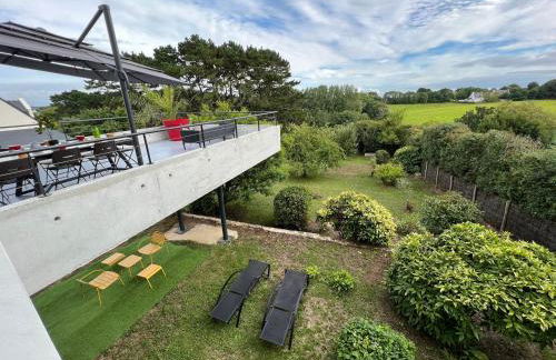 La Villa Océane, Elegante, Plages, GR34, 2-8 pers - Foto 14