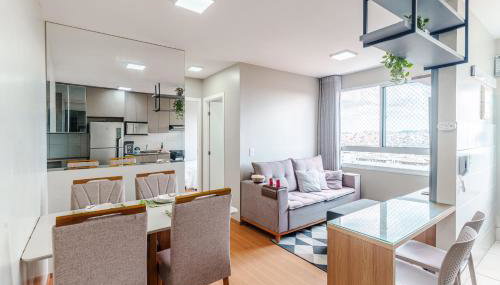 Apartamento Confortável Próximo à Arena MRV - Foto 2, stove, minibar