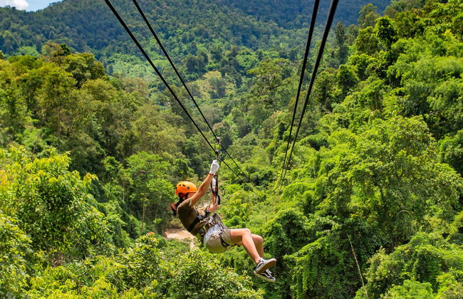 Circuit de tyroliennes à Limón - Photo 3