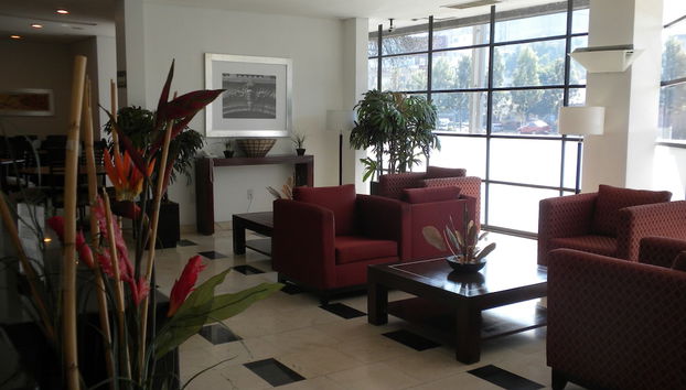 Sala de estar do lobby