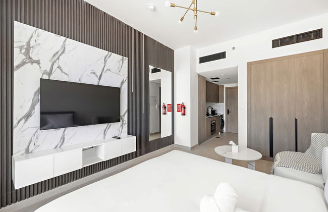 Chic Studio in new Residence With Pool Sauna gym - Photo 14