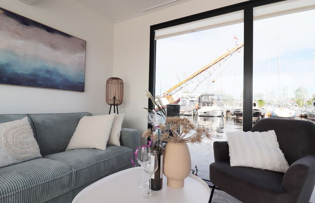 Houseboat in Lemmer With Harbor Views - Foto 9
