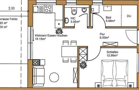 Ferienwohnung - Haus mit Faßsauna - Nähe Fulda - Foto 24
