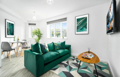 Modern 2 Bed Apartment - Parking - Sleeps 3 - Netflix 27AC - Foto 10