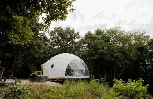 Asheville Luxury Glamping Dome - Mountain Views, and Hot Tub! - Foto 11