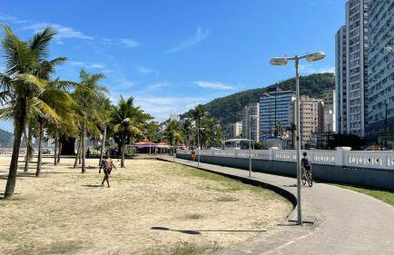 Apartamento em Santos 100m da praia - Foto 12