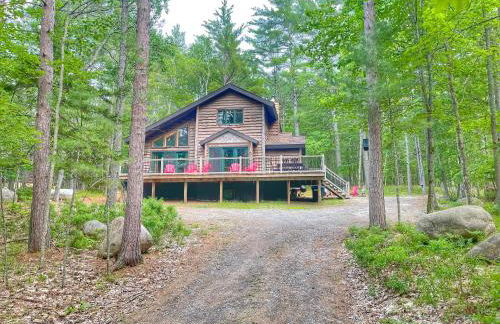 ADK Cabin with Hot Tub, Near Whiteface, Lake Placid, Fire Pit, Game Rm - Foto 50