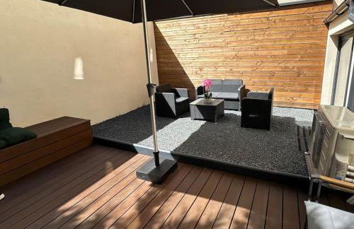 Le Briand Appartement 4étoiles Nancy Thermal Cosy avec Terrasse Wifi - Foto 42