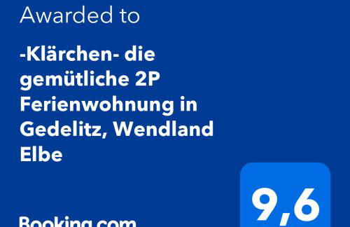 -Klärchen- die gemütliche 2P Ferienwohnung in Gedelitz, Wendland Elbe - Foto 15