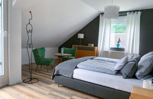 Happy Place Ferienwohnung mit Moselpanoramablick, Dachterrasse und Sauna - Foto 7