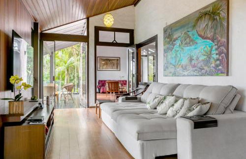 Casa em meio a natureza com vista para mar e lagoa - Foto 21