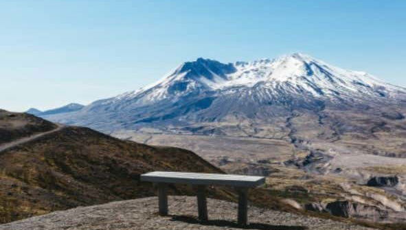 Mont St Helen depuis Seattle