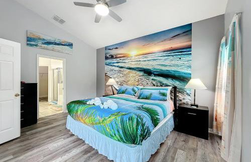Beach Theme Vacation Pool Spa Home Mins to Disney - Foto 10