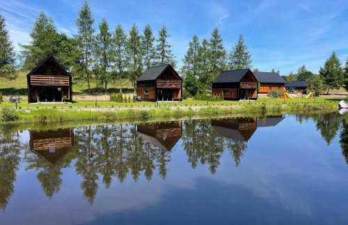 Przystanek Kistówko komfortowe domki z jacuzzi, staw wędkarski, kominek, las, przestrzeń - Foto 34
