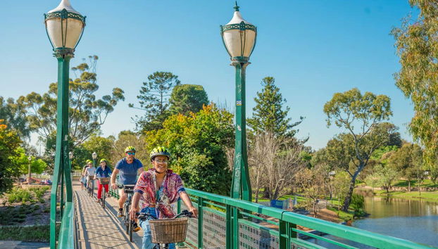 Balade à vélo dans Adélaïde