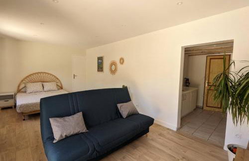 bas-de-villa cosy à 200m de la plage de Fabregas - terrasse privative - Foto 2