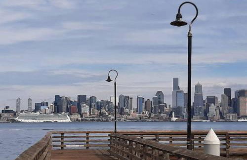 Alki Beach Cottage, NEW, 2 bedrooms, 2 bathrooms, near beach, AC, WD, Parking - Foto 41