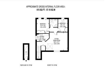Weybridge - 2 Bed - parking - Foto 11