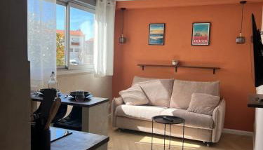 Studio cosy, piscine, parking, 5min plage, Arcachon Ménage Draps inclus - Foto 2