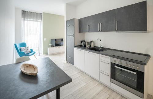 Prime Park Apartment Aschaffenburg mit Terrasse - Foto 11