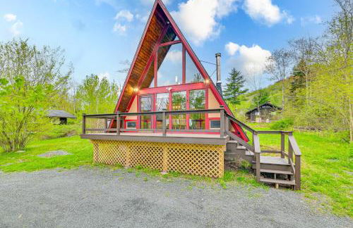 Walk to Ski Lift! Charming Hunter A-Frame - Foto 28