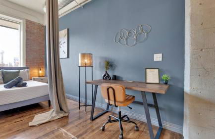 Downtown Loft- Pool -Free Parking -2026 World Cup - Foto 21