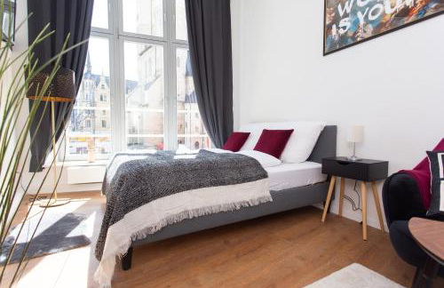 FullHouse - Halle - M14 Apartments - Marketplace - Wonderful View - Foto 36