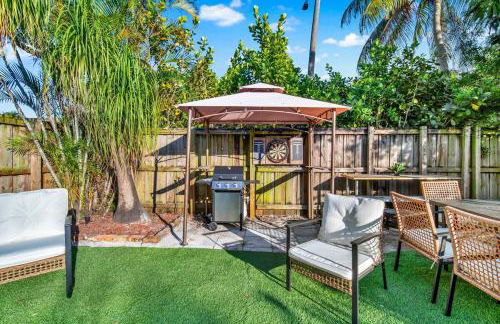 HUGE Outdoor soccer 4BR HEATED Pool house near Las Olas - Foto 36