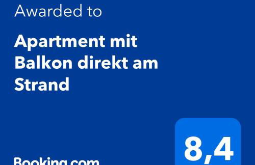 Apartment Kaiserperle mit Balkon direkt am Strand - Foto 15