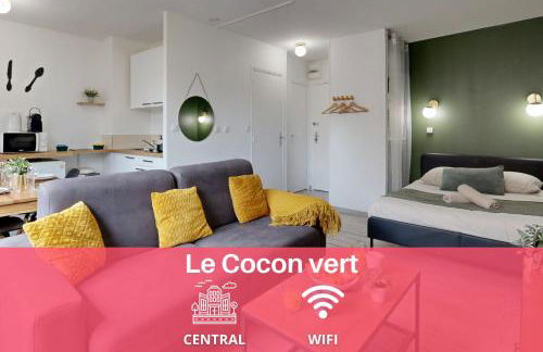 expat renting - Le Cocon Vert - Wifi - Near station - Foto 1