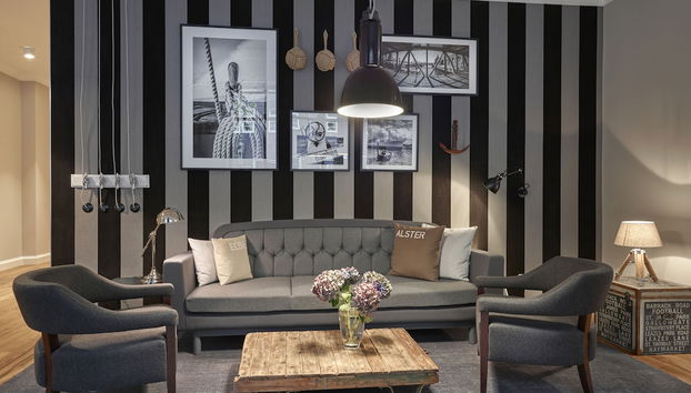 Zona de estar del vestíbulo