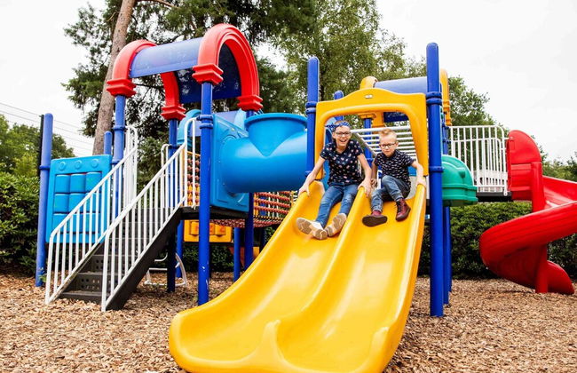 Luxury Chalet With Dishwasher, in a Holiday Park in the Middle of De Veluwe - Foto 28