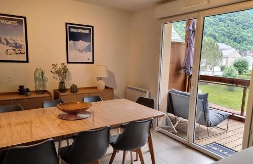 Luchon superbe appartement 8 places 80m2 vue montagne 180 - Foto 7