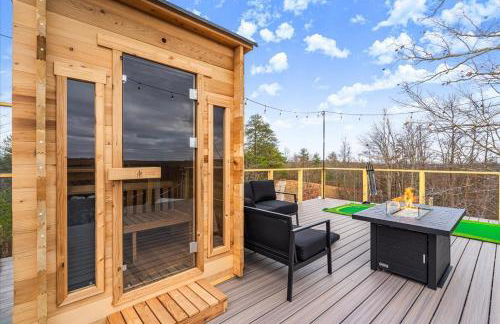 *Rooftop Deck*Hot Tub*Sauna*Fire Pit*Sunset Views* - Foto 11