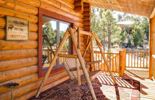 Lacys Log Cabin Alto Home with Mountain Views! - Foto 2