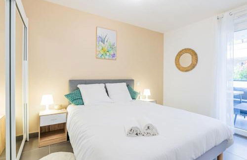 Le Barcelone, Beau T2, Clim, Terrasse,Centre ville - Foto 7