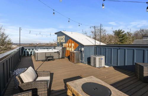 Luxury Hot tub Rooftop Deck Game Room Nashville - Foto 96