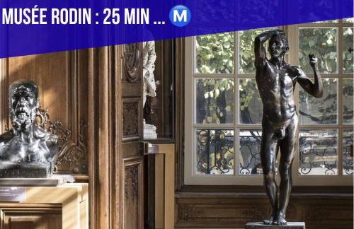 Lovely Central Paris Apartment with Rooftop View - Foto 53