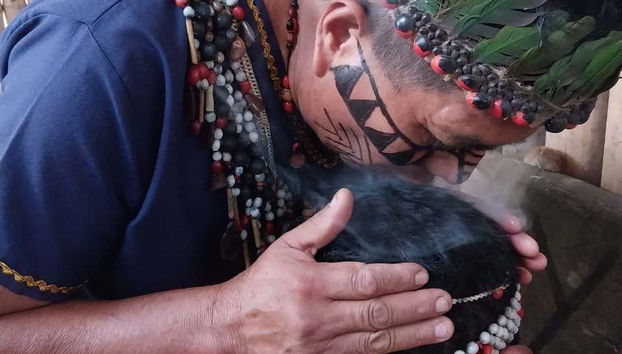 Ritual de ayahuasca no Equador