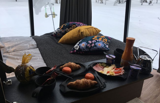 SnowLounge AuroraHut GlasIgloos IceHotel - Foto 15