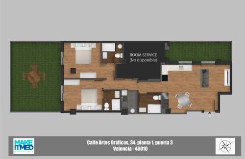 Artes 3- Private sunny terrace & 2 baths - Foto 20